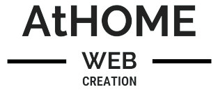 Logo AtHOME Web creation